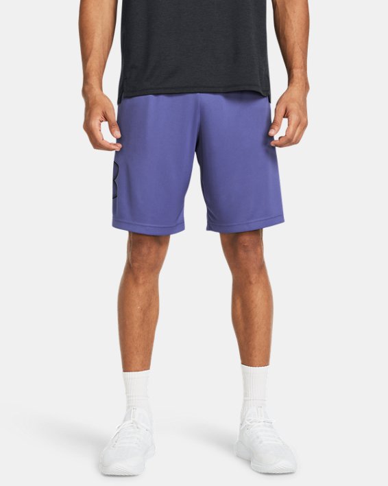 กางเกงขาสั้น UA Tech™ Graphic สำหรับผู้ชาย in Purple image number 0